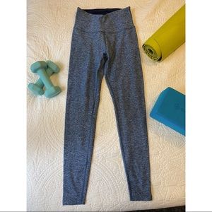 Beyond Yoga High Waist Heather Blue Leggings